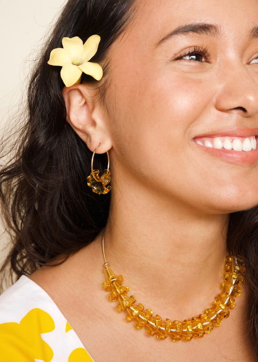 Puakenikeni Lei Gold-filled Choker Necklace