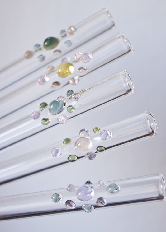 Heavy Duty Emerald Glass Drinking Straw by Sarahberry Glass :) –  sarahberryglass